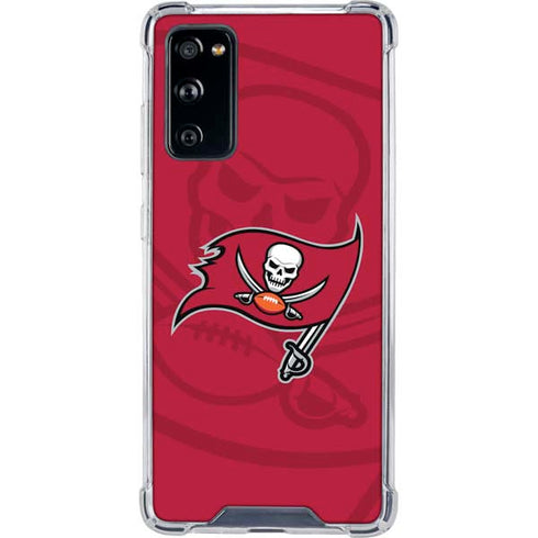 NFL Tampa Bay Buccaneers Double Vision Galaxy S20 FE Clear Case